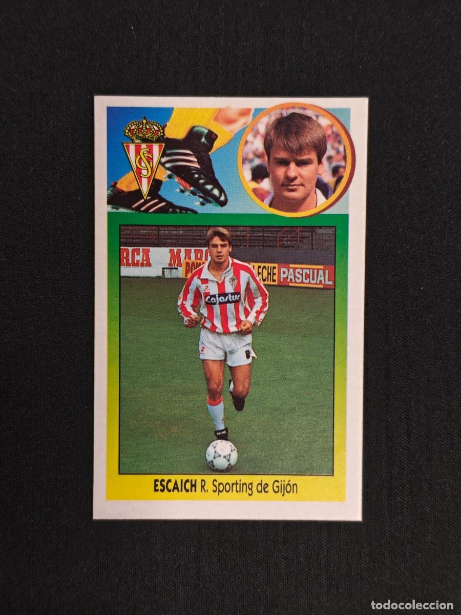 Cromos de F&uacute;tbol: CROMO LIGA ESTE ESCAICH COLOCA SPORTING DE GIJON NUNCA PEGADO SIN PEGAR 93 94 1993 1994 RA526