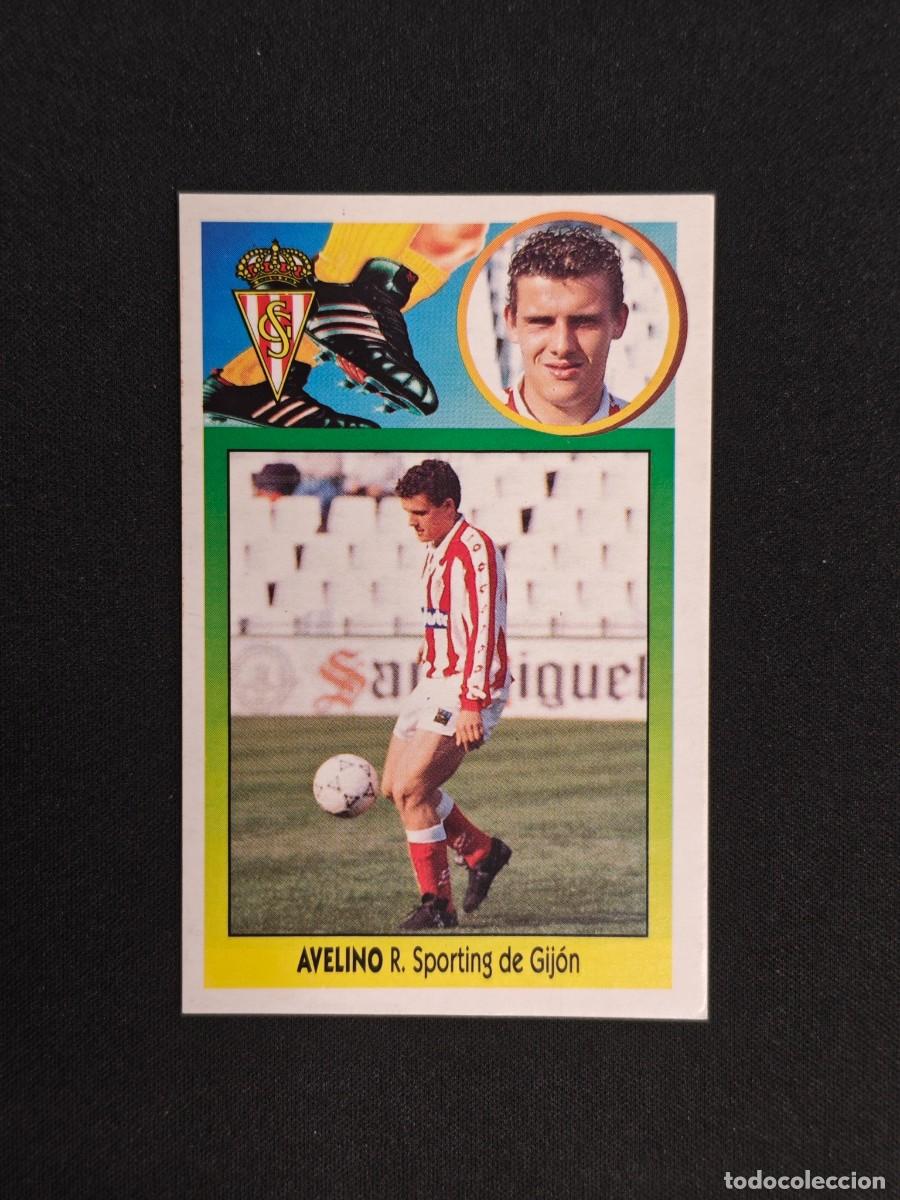 Cromos de F&uacute;tbol: CROMO LIGA ESTE AVELINO SPORTING DE GIJON NUNCA PEGADO SIN PEGAR 93 94 1993 1994 RA526