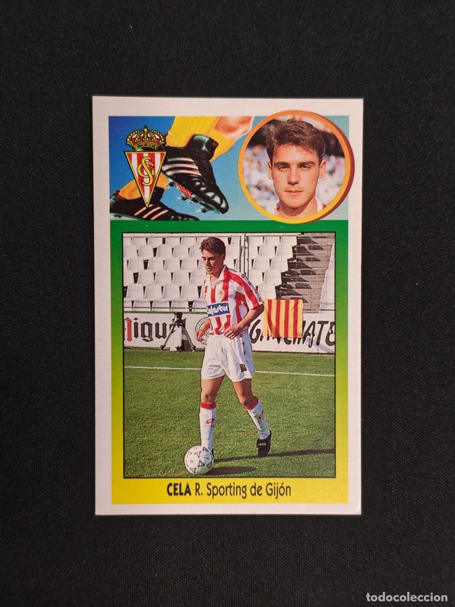Cromos de F&uacute;tbol: CROMO LIGA ESTE CELA SPORTING DE GIJON NUNCA PEGADO SIN PEGAR 93 94 1993 1994 RA526