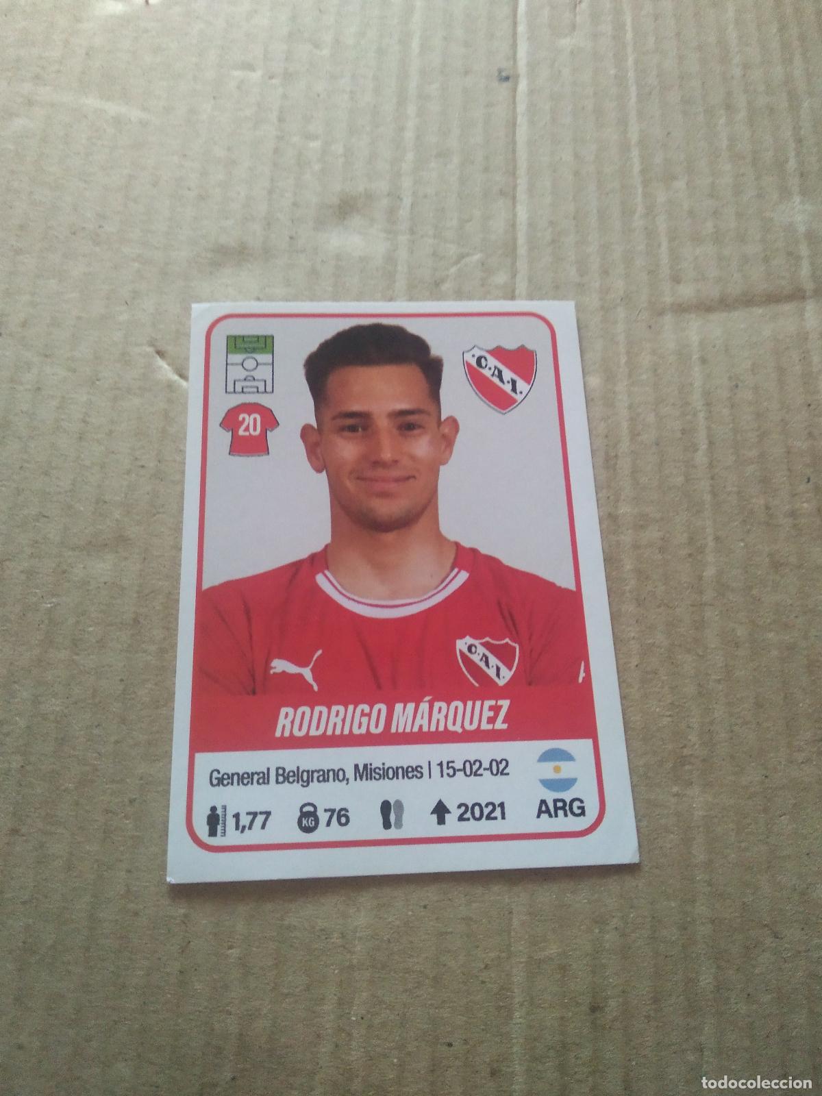 Fu&szlig;ball-Sticker: 257 RODRIGO MARQUEZ INDEPENDIENTE CROMO FUTBOL ARGENTINO PANINI LIGA ARGENTINA 2023