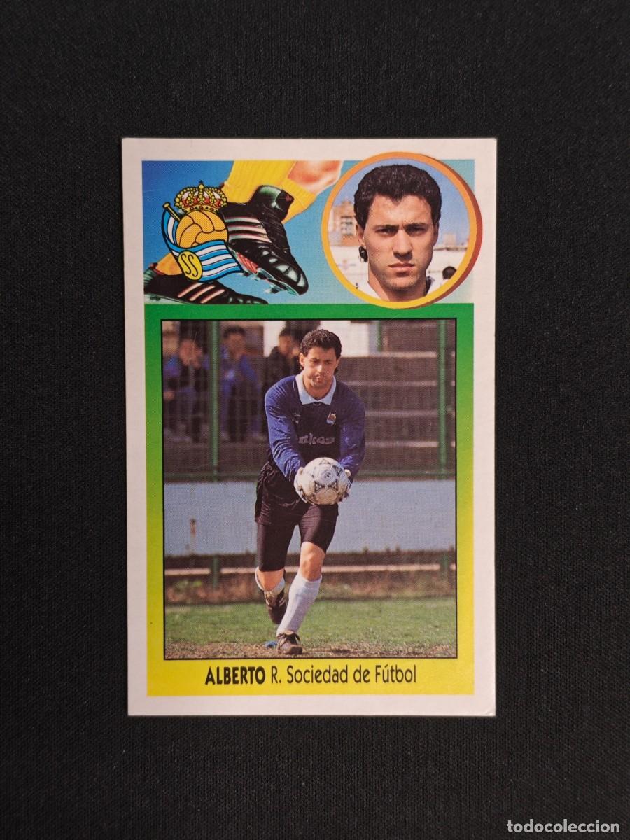 Cromos de F&uacute;tbol: CROMO LIGA ESTE ALBERTO REAL SOCIEDAD NUNCA PEGADO SIN PEGAR 93 94 1993 1994 RA526