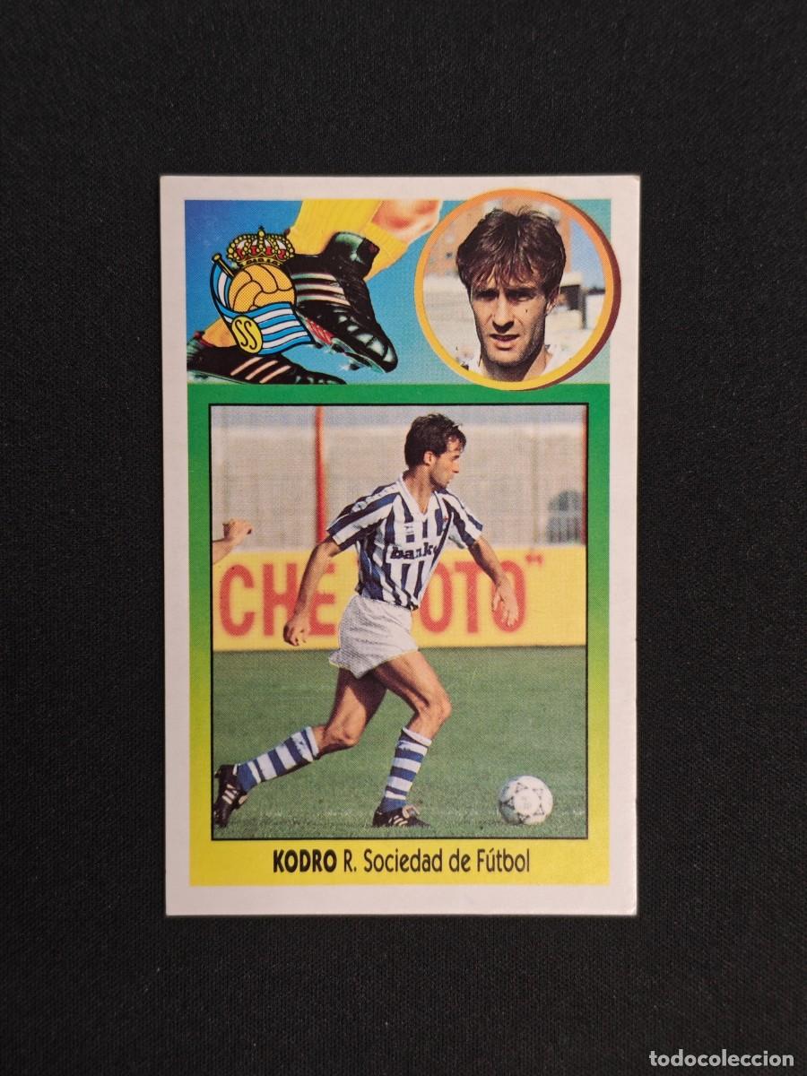 Cromos de F&uacute;tbol: CROMO LIGA ESTE KODRO REAL SOCIEDAD NUNCA PEGADO SIN PEGAR 93 94 1993 1994 RA526