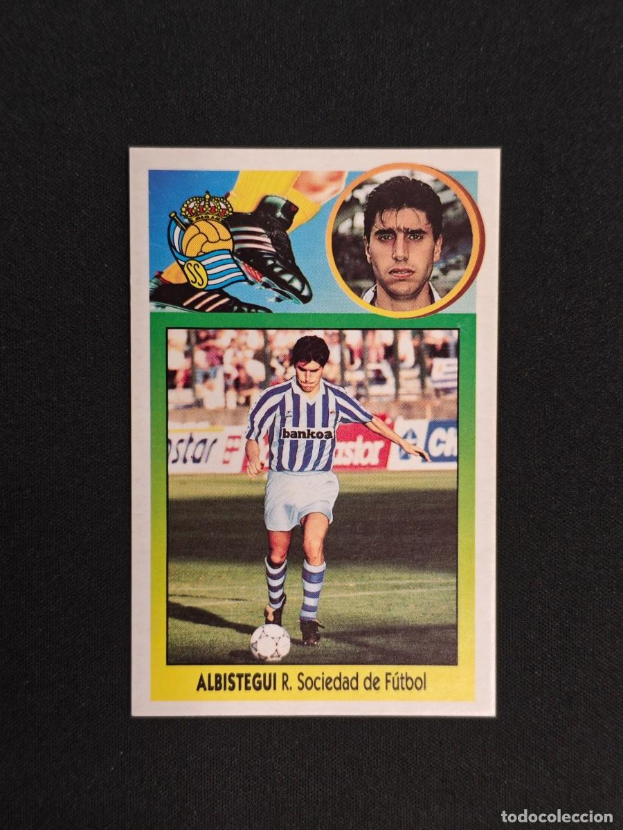 Cromos de F&uacute;tbol: CROMO LIGA ESTE ALBISTEGUI FICHAJE 6 REAL SOCIEDAD NUNCA PEGADO SIN PEGAR 93 94 1993 1994 RA526