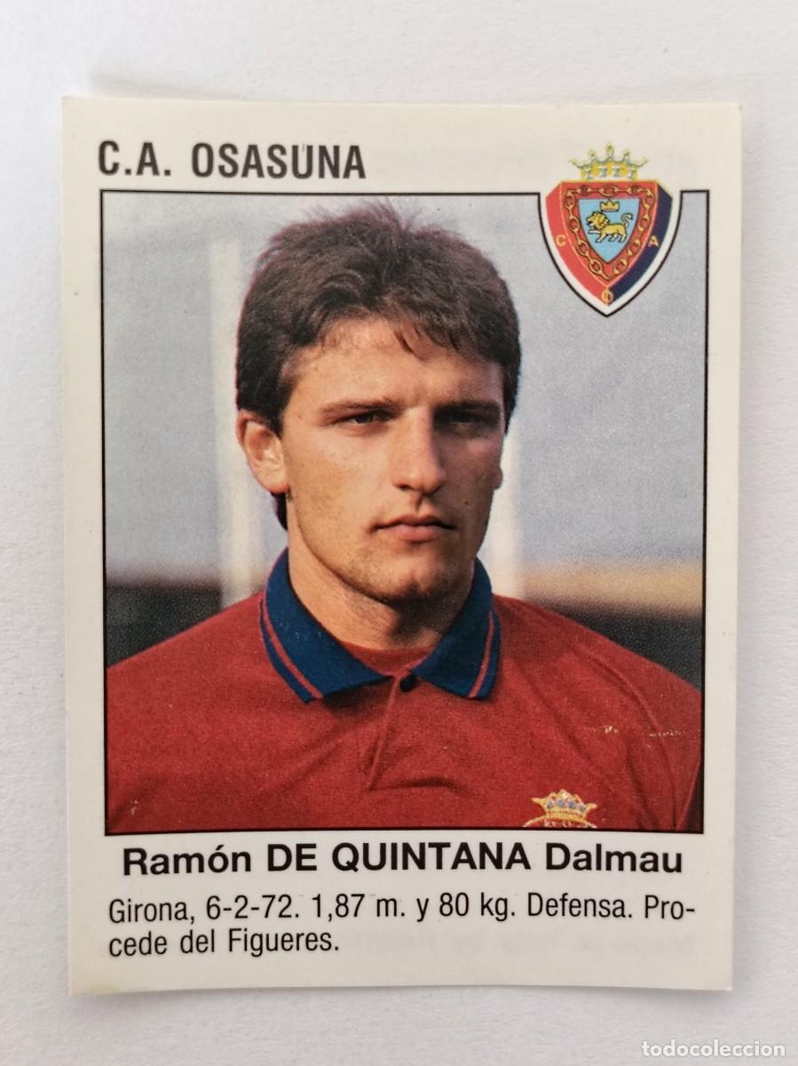 Cromos de F&uacute;tbol: #387 DE QUINTANA (C.A. OSASUNA) LIGA 93/94 PANINI