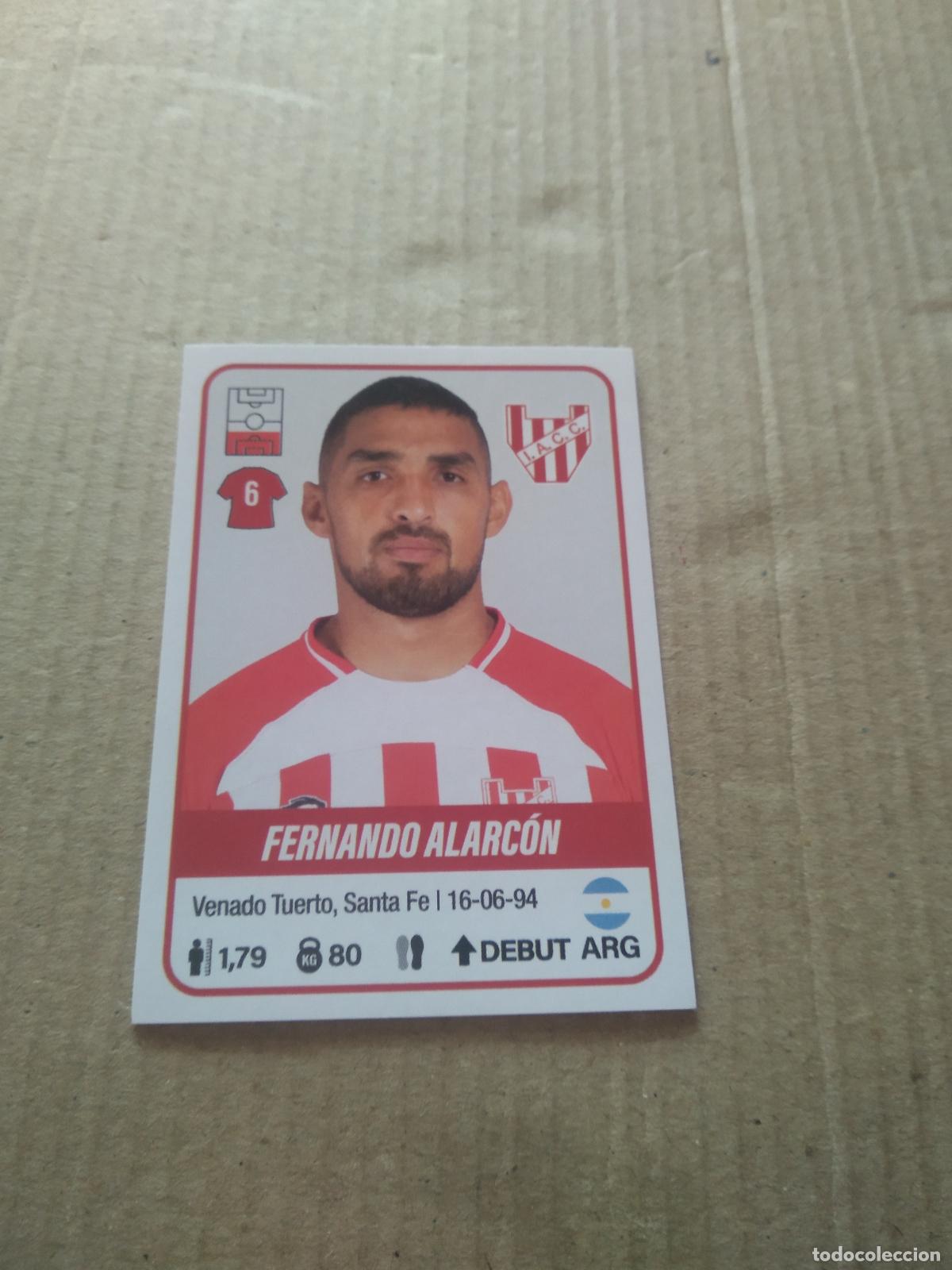 Cromos de F&uacute;tbol: 262 FERNANDO ALARCON INSTITUTO CROMO FUTBOL ARGENTINO PANINI LIGA ARGENTINA 2023