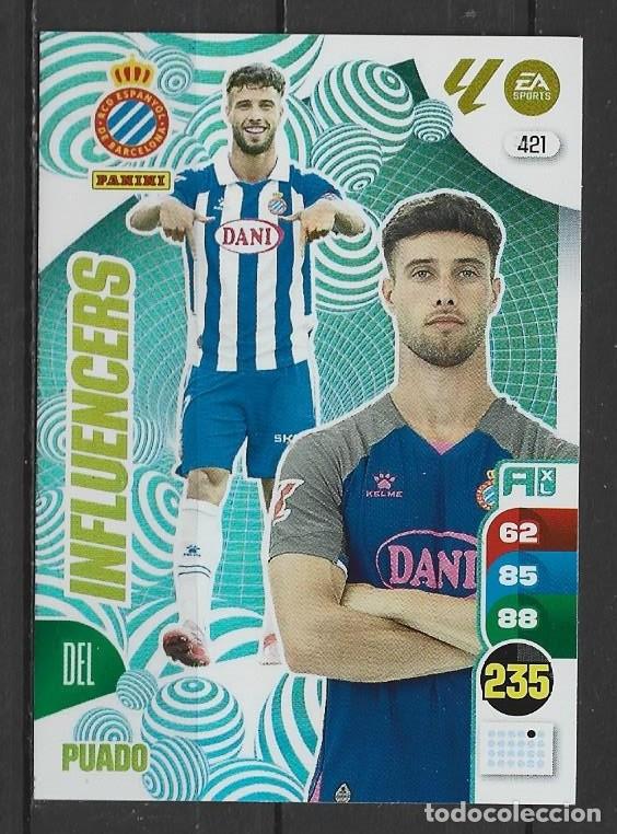 Cromos de F&uacute;tbol: Adrenanlyn 24/25 - Puado - N&ordm; 421 - Espa&ntilde;ol ( Influencers )