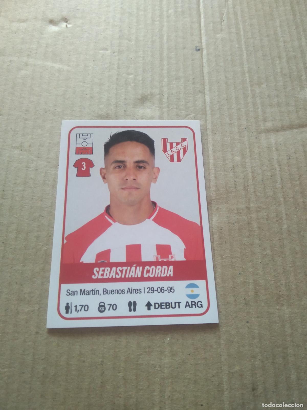 Cromos de F&uacute;tbol: 264 SEBASTIAN CORDA INSTITUTO CROMO FUTBOL ARGENTINO PANINI LIGA ARGENTINA 2023