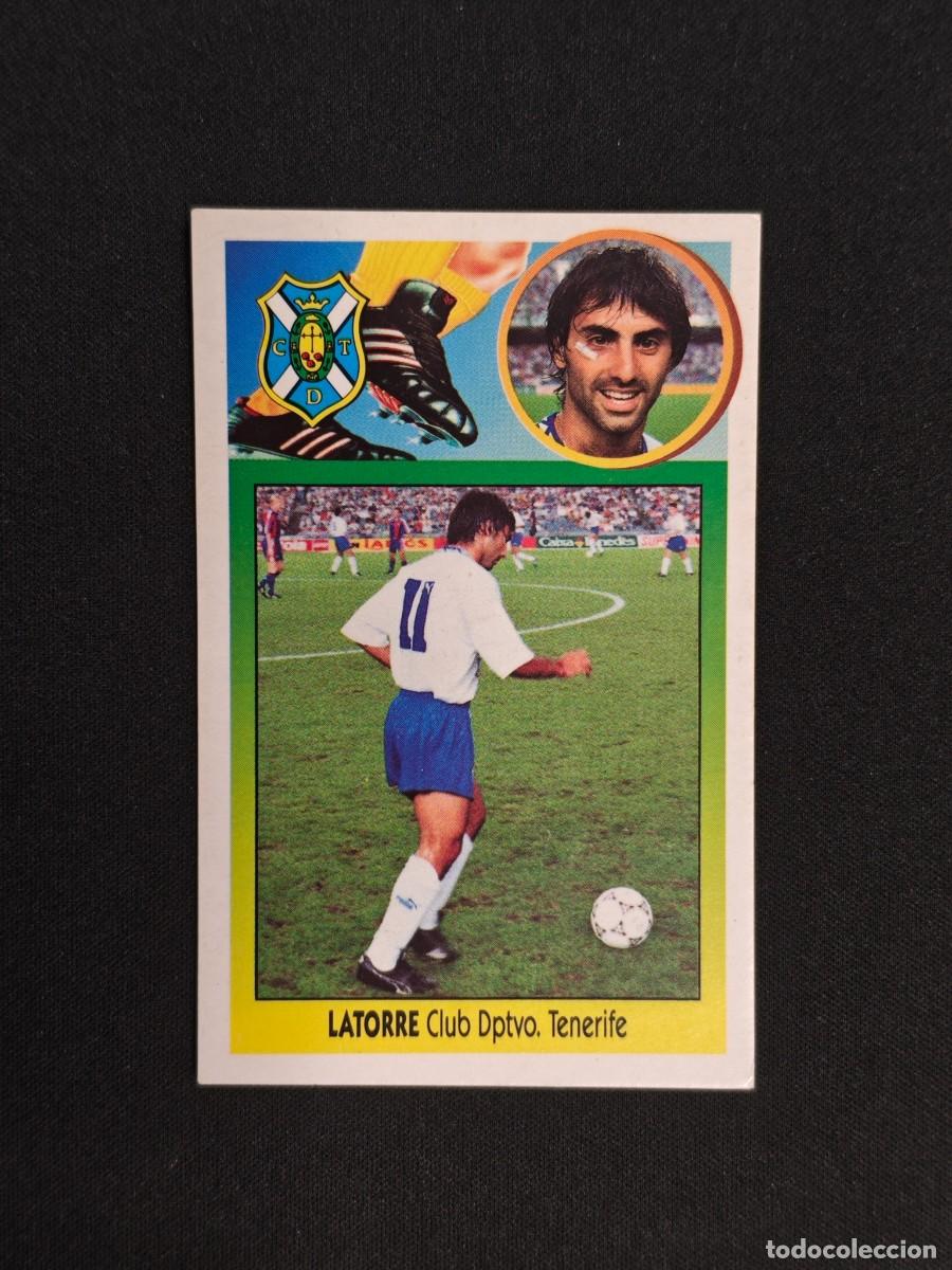 Cromos de F&uacute;tbol: CROMO LIGA ESTE LATORRE TENERIFE NUNCA PEGADO SIN PEGAR 93 94 1993 1994 RA526