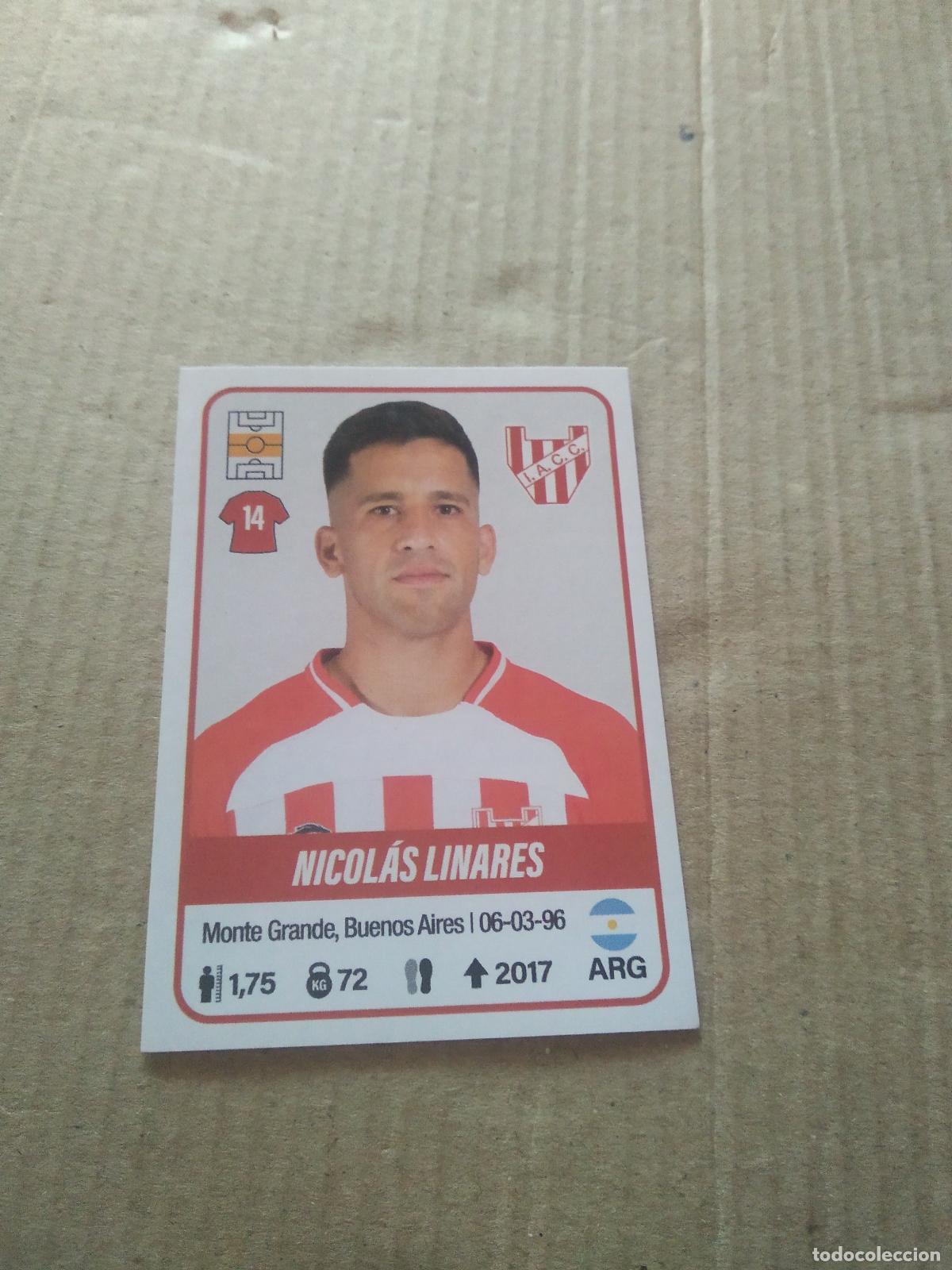 Football Stickers: 266 NICOLAS LINARES INSTITUTO CROMO FUTBOL ARGENTINO PANINI LIGA ARGENTINA 2023
