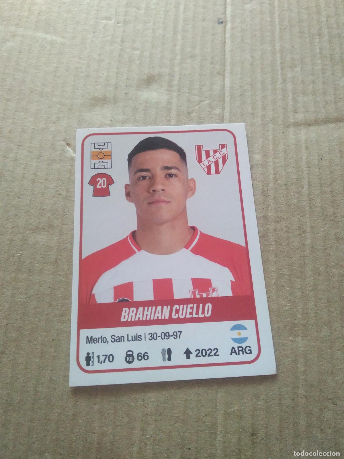 Football Stickers: 268 BRAHIAN CUELLO INSTITUTO CROMO FUTBOL ARGENTINO PANINI LIGA ARGENTINA 2023
