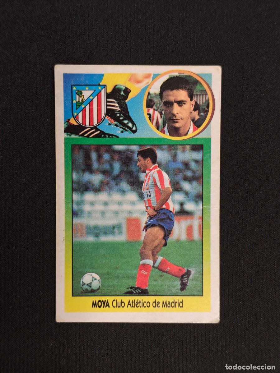 Cromos de F&uacute;tbol: CROMO LIGA ESTE MOYA BAJA ATLETICO MADRID NUNCA PEGADO SIN PEGAR 93 94 1993 1994 RA526