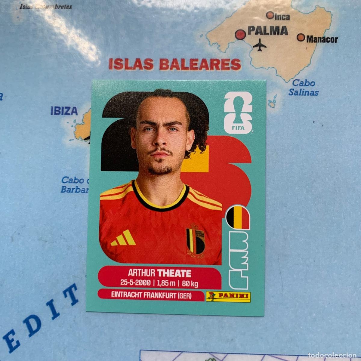 Cromos de F&uacute;tbol: B&eacute;lgica n&uacute;mero 3 cromo panini Mundial Fifa World Cup 2026