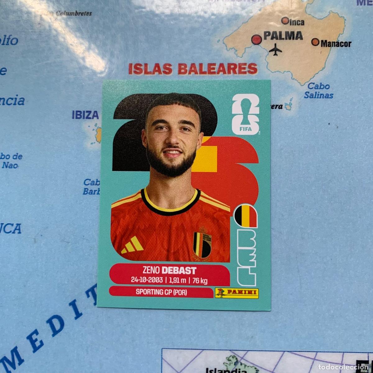 Cromos de F&uacute;tbol: B&eacute;lgica n&uacute;mero 5 cromo panini Mundial Fifa World Cup 2026