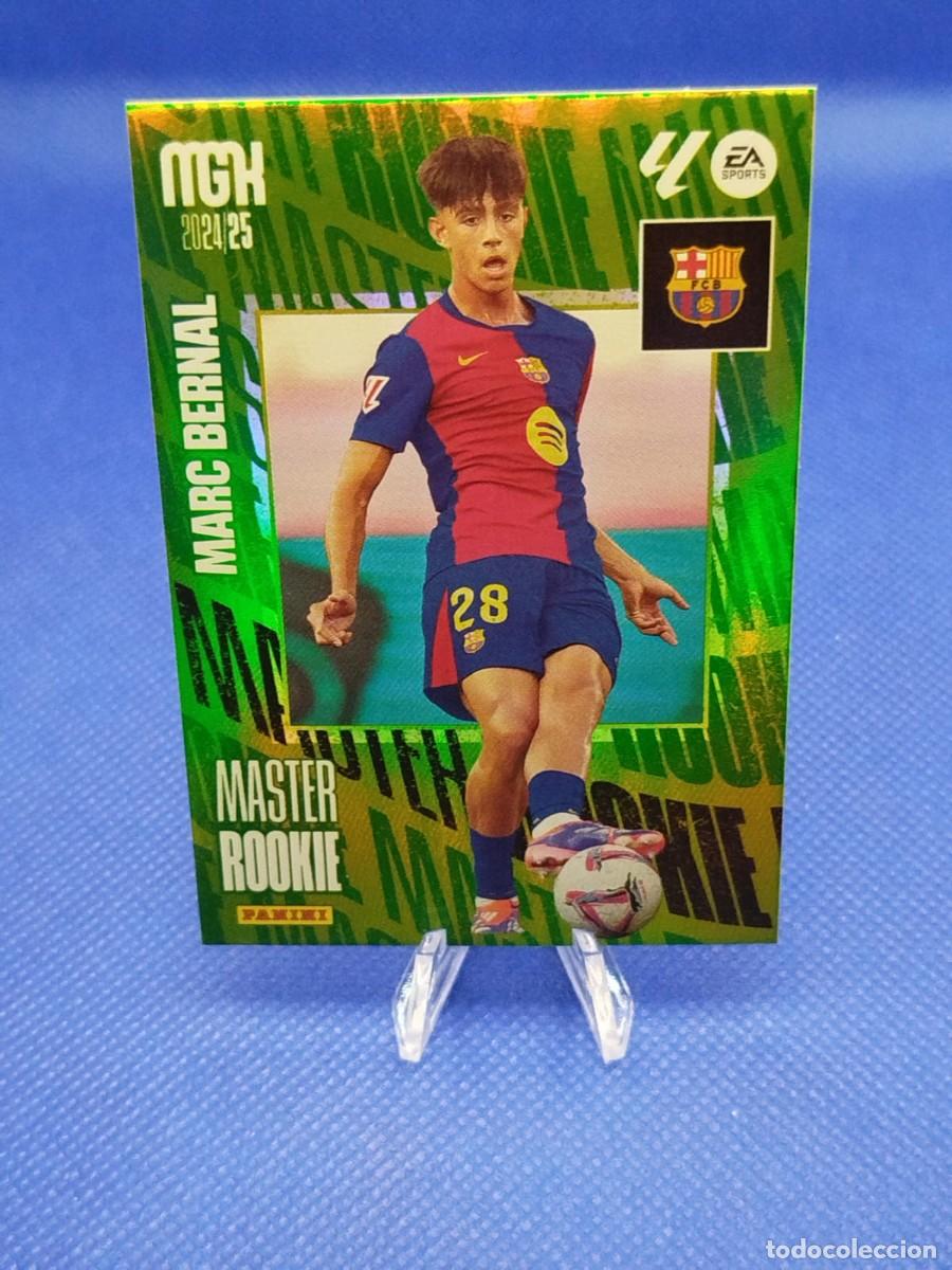 Cromos de F&uacute;tbol: #508 MARC BERNAL RC 24 25 PANINI MEGACRACKS FC BARCELONA 2024 2025 MASTER ROOKIE
