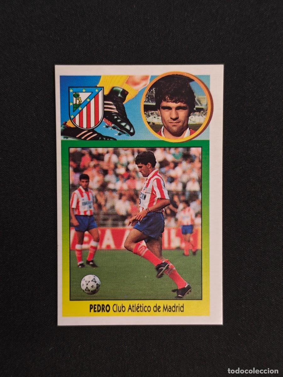 Cromos de F&uacute;tbol: CROMO LIGA ESTE PEDRO ATLETICO MADRID NUNCA PEGADO SIN PEGAR 93 94 1993 1994 RA526