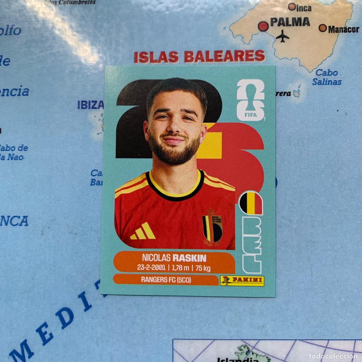 Cromos de F&uacute;tbol: B&eacute;lgica n&uacute;mero 11 cromo panini Mundial Fifa World Cup 2026