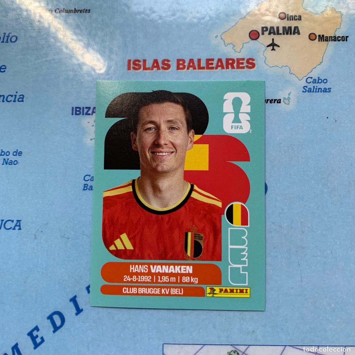 Cromos de F&uacute;tbol: B&eacute;lgica n&uacute;mero 14 cromo panini Mundial Fifa World Cup 2026