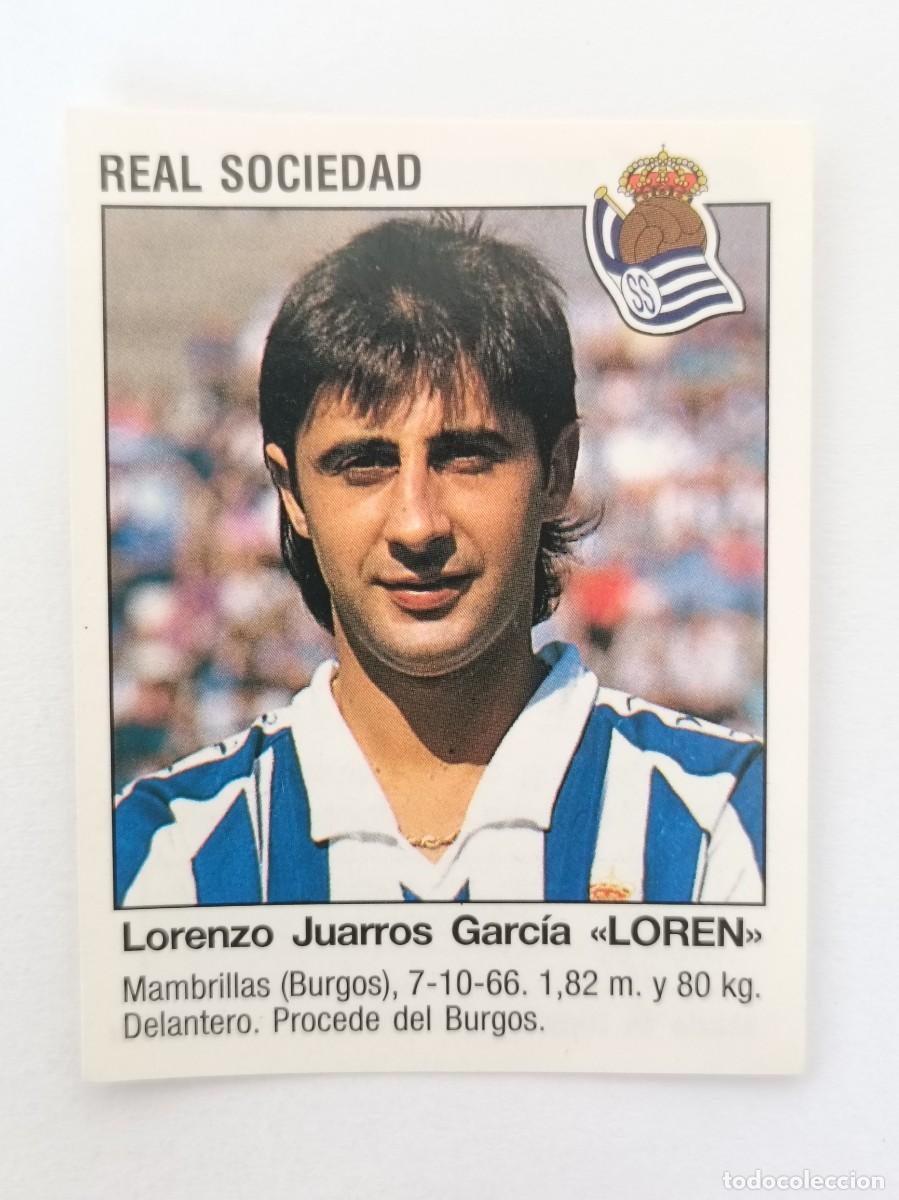 Cromos de F&uacute;tbol: #401 LOREN (REAL SOCIEDAD) LIGA 93/94 PANINI