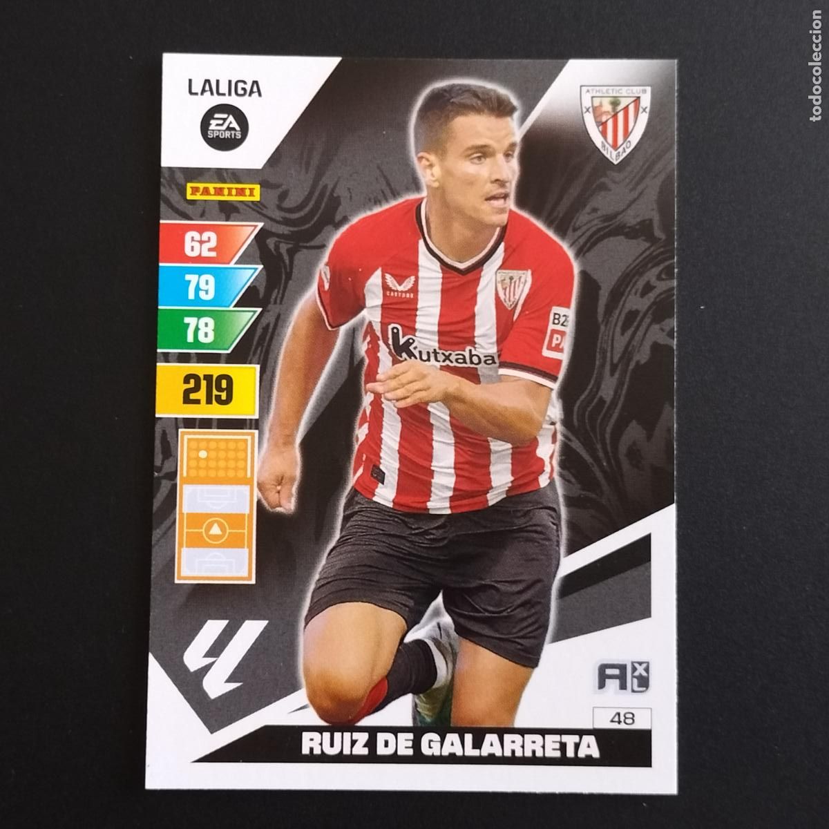 Cromos de F&uacute;tbol: 48 RUIZ DE GALARRETA ATHLETIC BILBAO CROMOS ADRENALYN XL LALIGA CARD 2023 2024 23 214 PANINI
