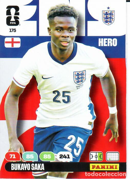 Cromos de F&uacute;tbol: PANINI ADRENALYN MUNDIAL WORLD CUP 2026 - N&ordm; 175 - BUKAYO SAKA - INGLATERRA