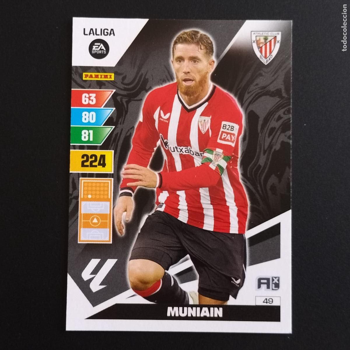 Cromos de F&uacute;tbol: 49 IKER MUNIAIN ATHLETIC BILBAO CROMOS ADRENALYN XL LALIGA CARD 2023 2024 23 214 PANINI