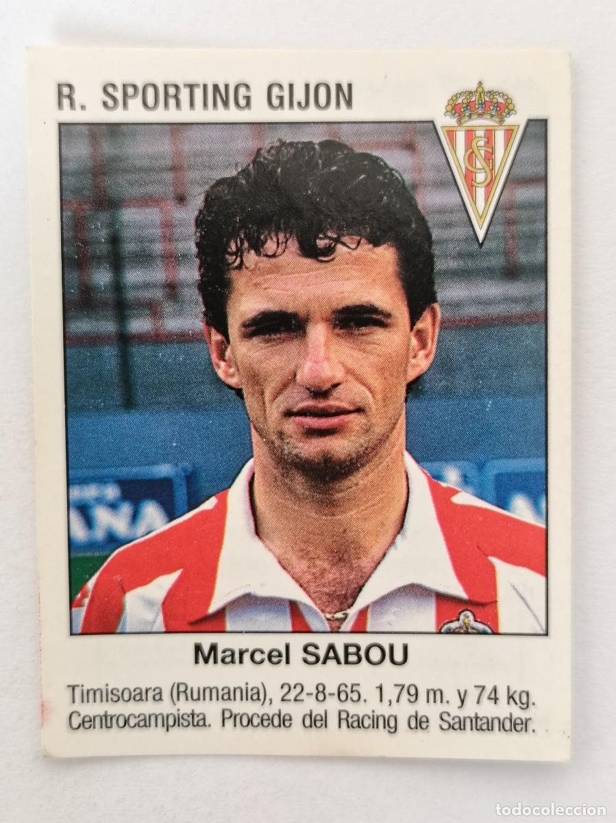 Cromos de F&uacute;tbol: #404 SABOU (SPORTING GIJON) LIGA 93/94 PANINI