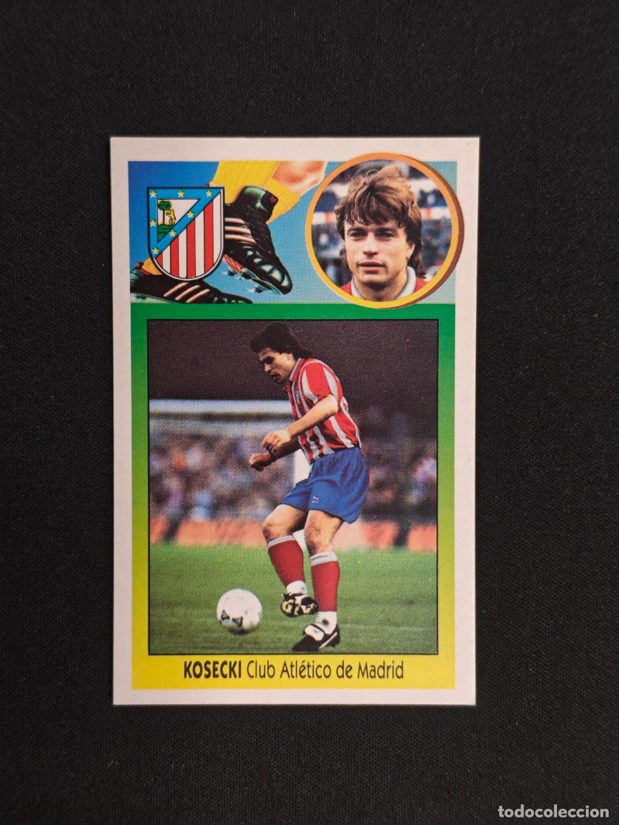Cromos de F&uacute;tbol: CROMO LIGA ESTE KOSECKI FICHAJE 4 ATLETICO MADRID NUNCA PEGADO SIN PEGAR 93 94 1993 1994 RA526