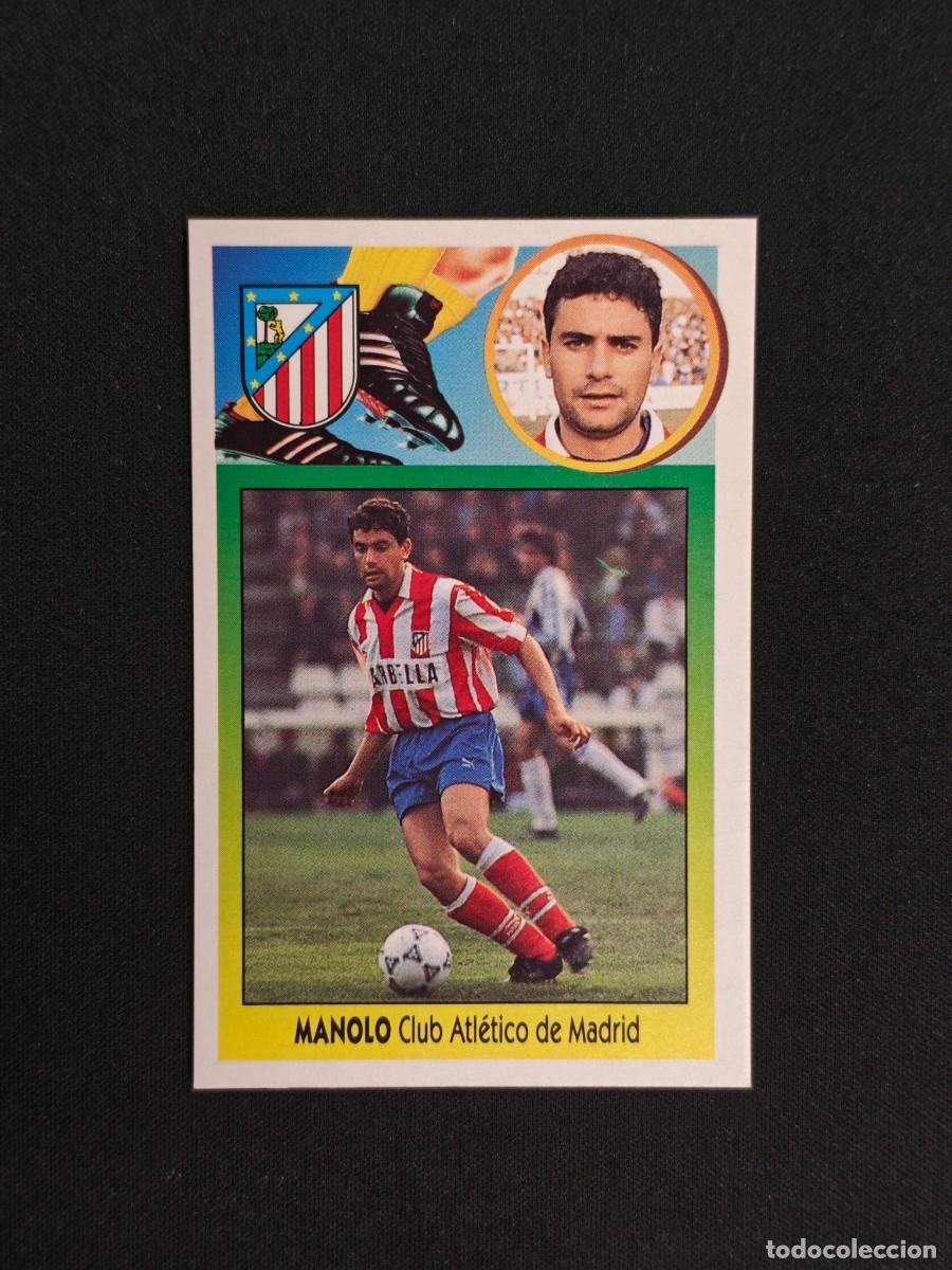 Cromos de F&uacute;tbol: CROMO LIGA ESTE MANOLO ATLETICO MADRID NUNCA PEGADO SIN PEGAR 93 94 1993 1994 RA526