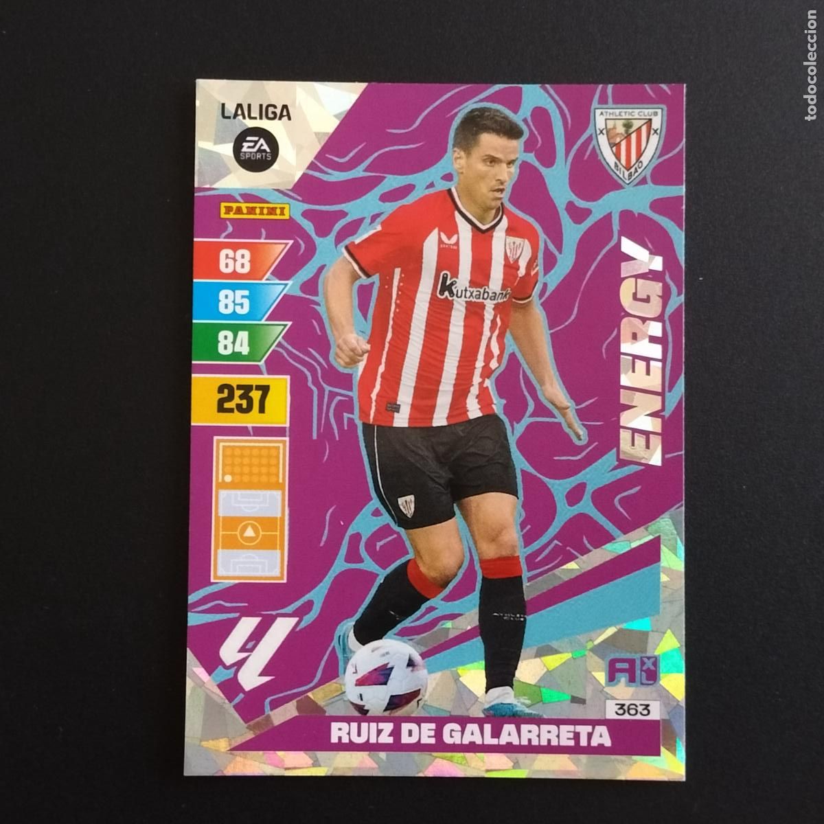 Cromos de F&uacute;tbol: 363 RUIZ DE GALARRETA ENERGY ATHLETIC BILBAO CROMOS ADRENALYN XL LALIGA CARD 2023 2024 23 214 PANINI
