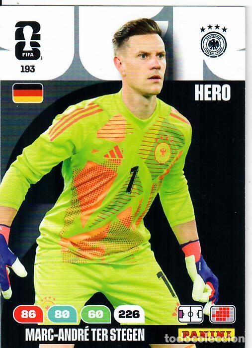 Fu&szlig;ball-Sticker: PANINI ADRENALYN MUNDIAL WORLD CUP 2026 - N&ordm; 193 - MARC-ANDR&Eacute; TER STEGEN - ALEMANIA