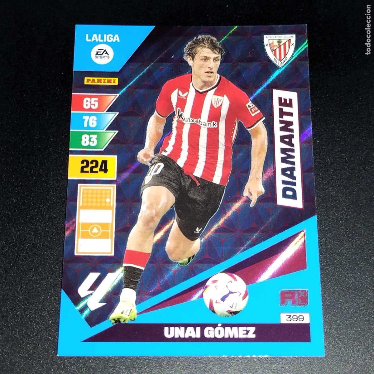 Cromos de F&uacute;tbol: 399 UNAI GOMEZ DIAMANTE ATHLETIC BILBAO CROMOS ADRENALYN XL LALIGA CARD 2023 2024 23 214 PANINI