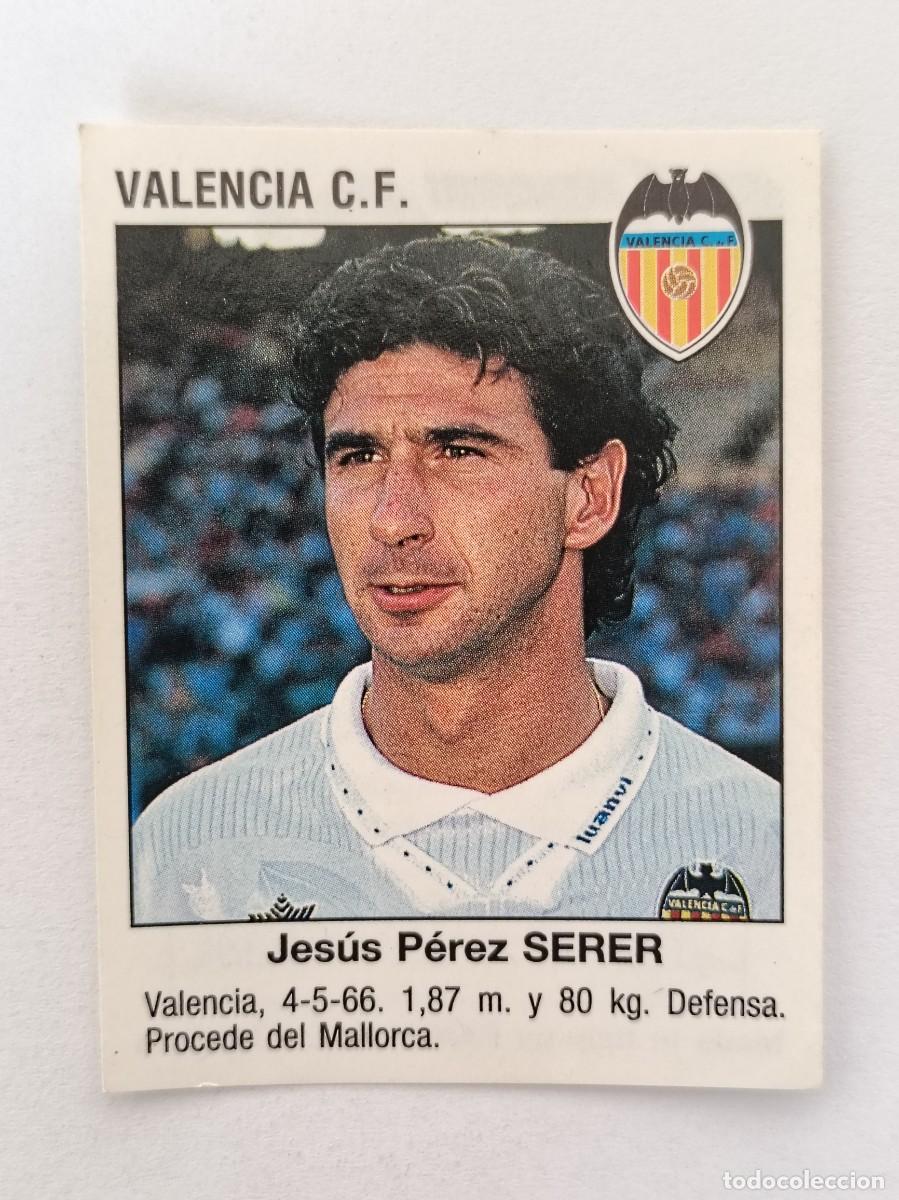 Cromos de F&uacute;tbol: #411 SERER (VALENCIA C.F.) LIGA 93/94 PANINI