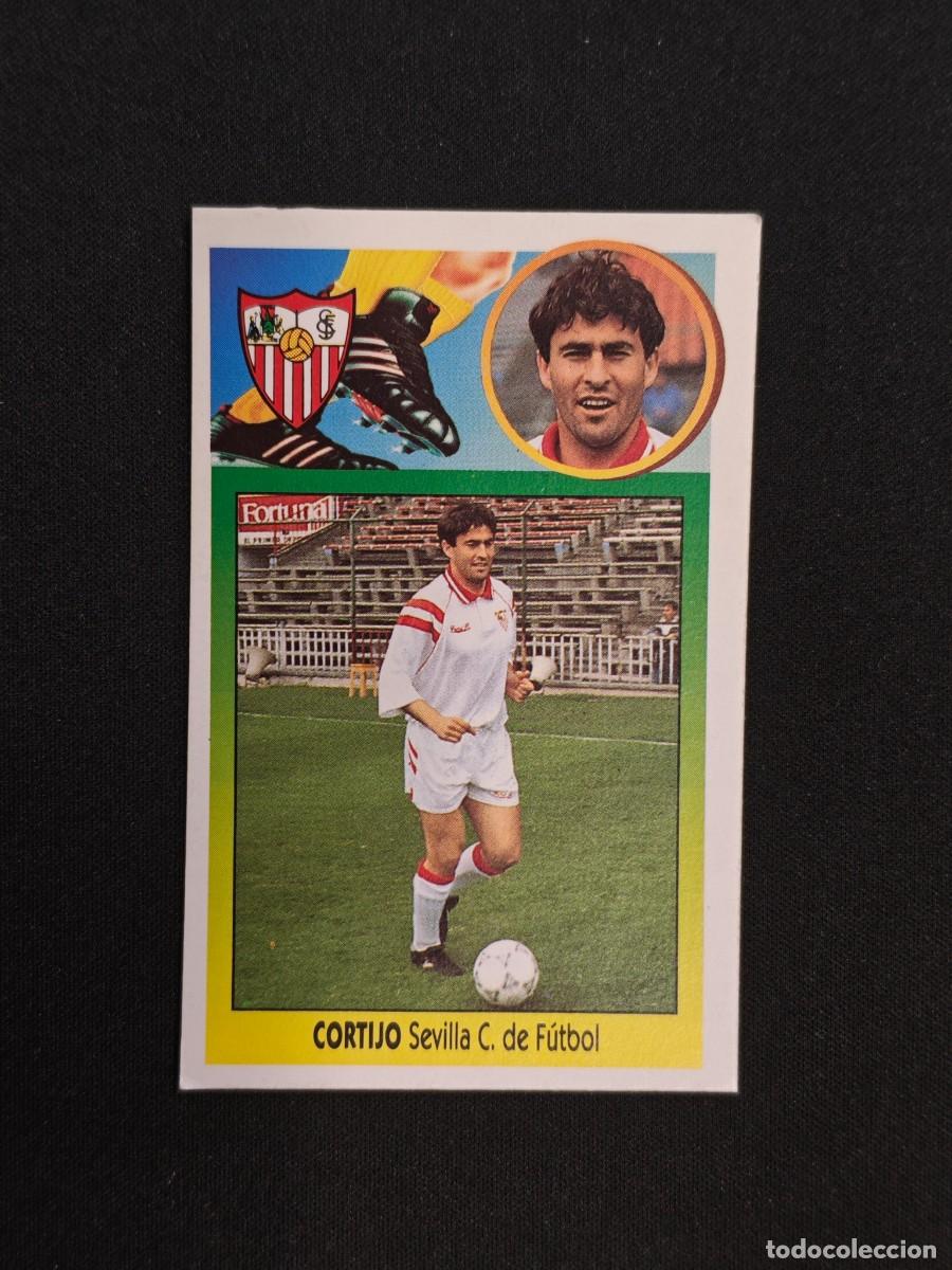 Fu&szlig;ball-Sticker: CROMO LIGA ESTE CORTIJO SEVILLA NUNCA PEGADO SIN PEGAR 93 94 1993 1994 RA526