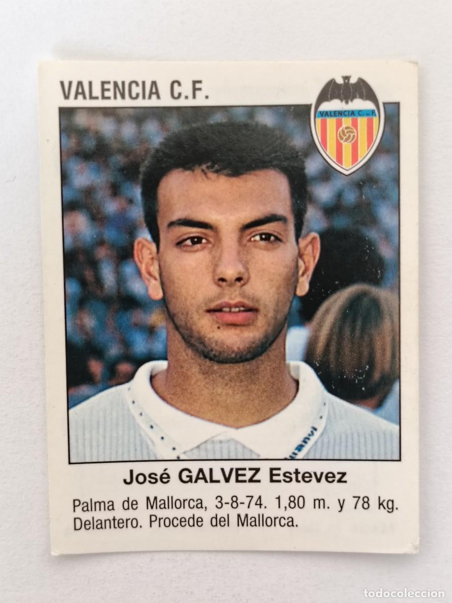 Fu&szlig;ball-Sticker: #413 GALVEZ (VALENCIA C.F.) LIGA 93/94 PANINI
