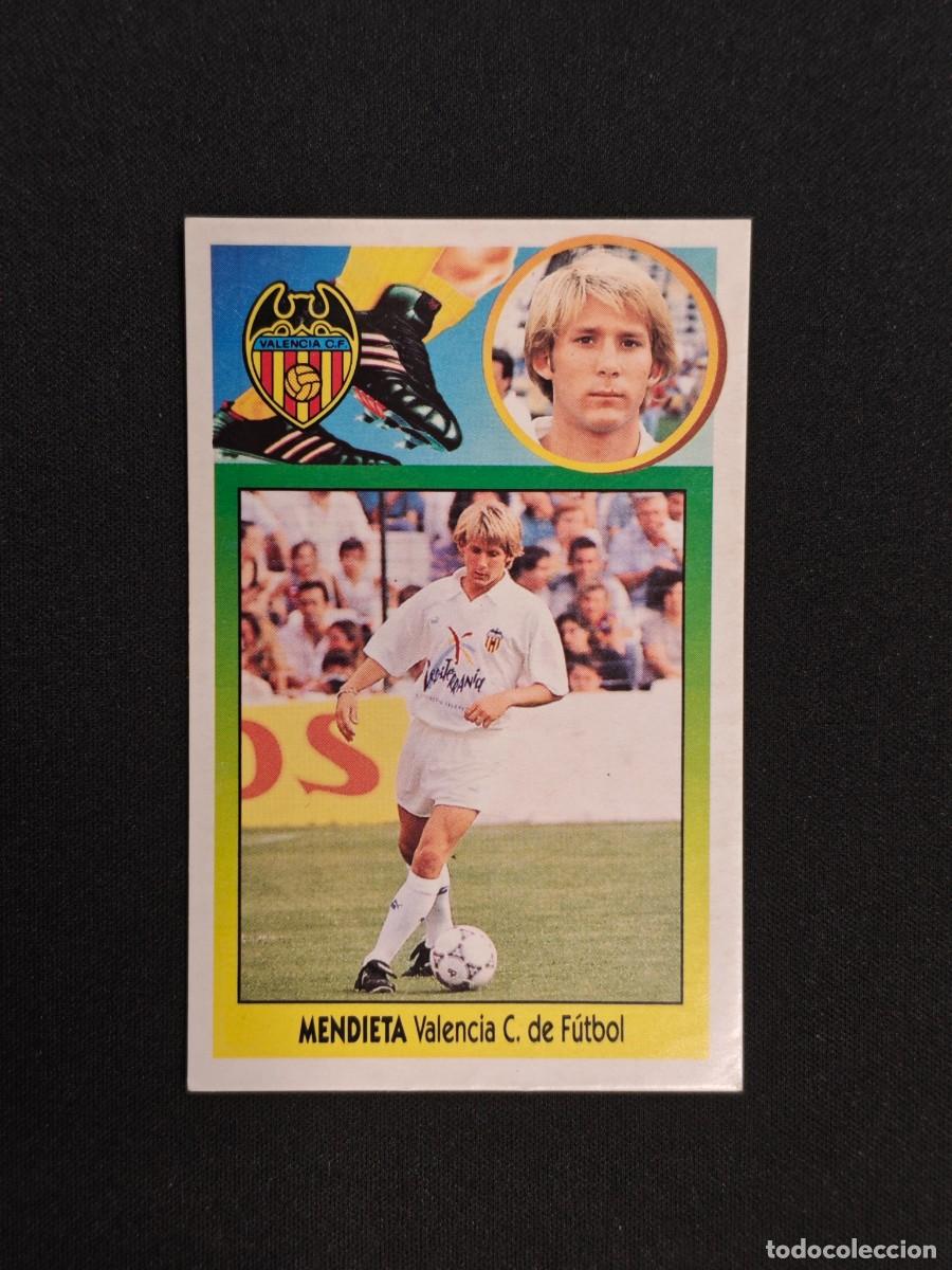 Fu&szlig;ball-Sticker: CROMO LIGA ESTE MENDIETA VALENCIA NUNCA PEGADO SIN PEGAR 93 94 1993 1994 RA526
