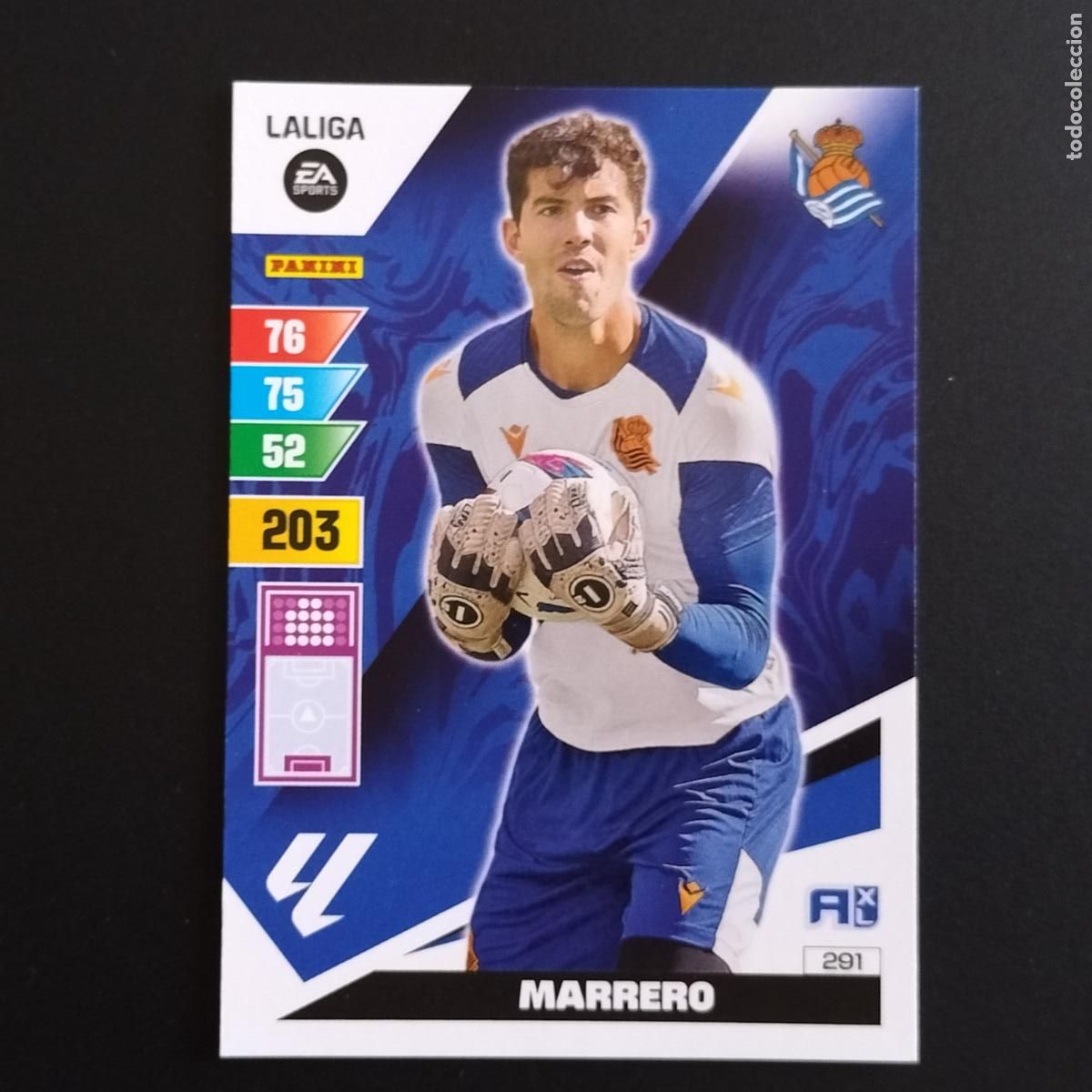 Fu&szlig;ball-Sticker: 291 MARRERO REAL SOCIEDAD CROMOS ADRENALYN XL LALIGA CARD 2023 2024 23 214 PANINI