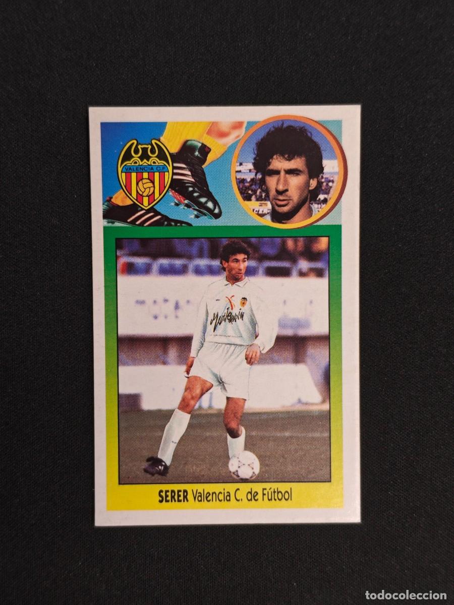 Cromos de F&uacute;tbol: CROMO LIGA ESTE SERER FICHAJE 8 VALENCIA NUNCA PEGADO SIN PEGAR 93 94 1993 1994 RA526