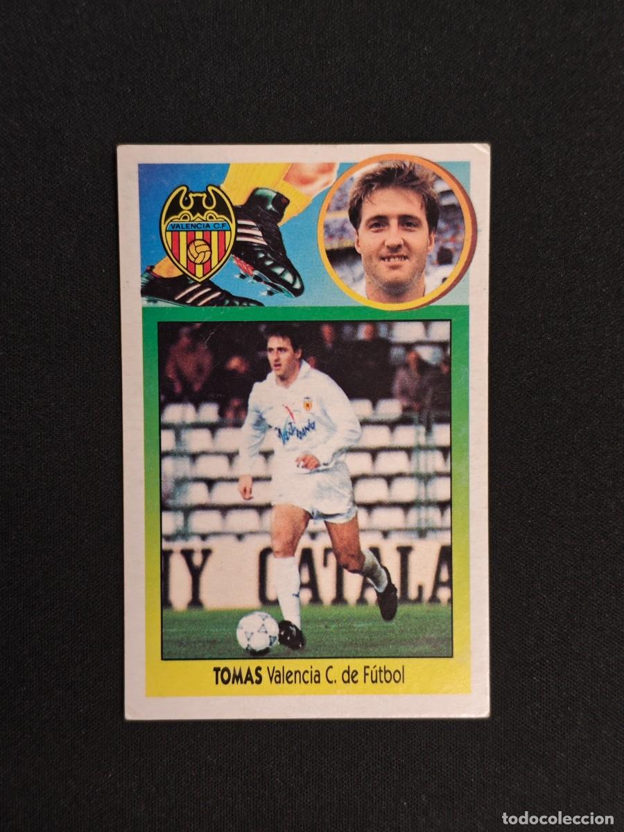 Fu&szlig;ball-Sticker: CROMO LIGA ESTE TOMAS VALENCIA NUNCA PEGADO SIN PEGAR 93 94 1993 1994 RA526