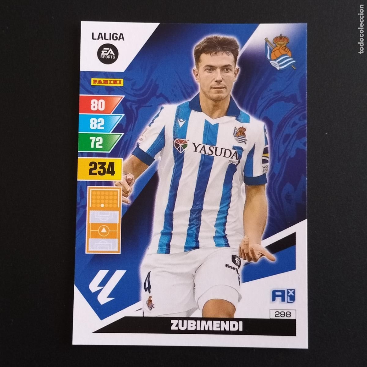 Cromos de F&uacute;tbol: 298 ZUBIMENDI REAL SOCIEDAD CROMOS ADRENALYN XL LALIGA CARD 2023 2024 23 214 PANINI
