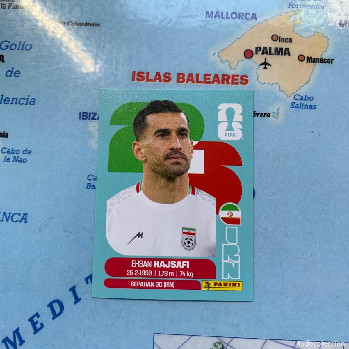 Cromos de F&uacute;tbol: Ir&aacute;n n&uacute;mero 4 cromo panini Mundial Fifa World Cup 2026