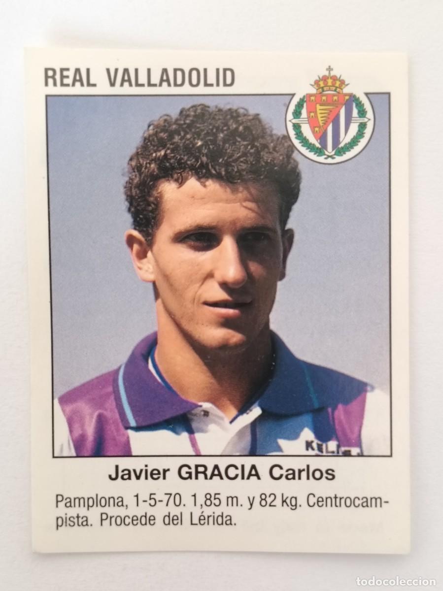 Cromos de F&uacute;tbol: #416 GRACIA (REAL VALLADOLID) LIGA 93/94 PANINI