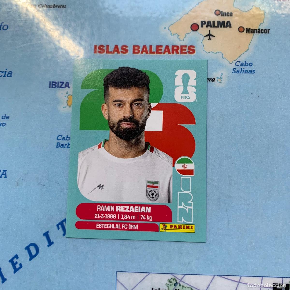 Cromos de F&uacute;tbol: Ir&aacute;n n&uacute;mero 7 cromo panini Mundial Fifa World Cup 2026