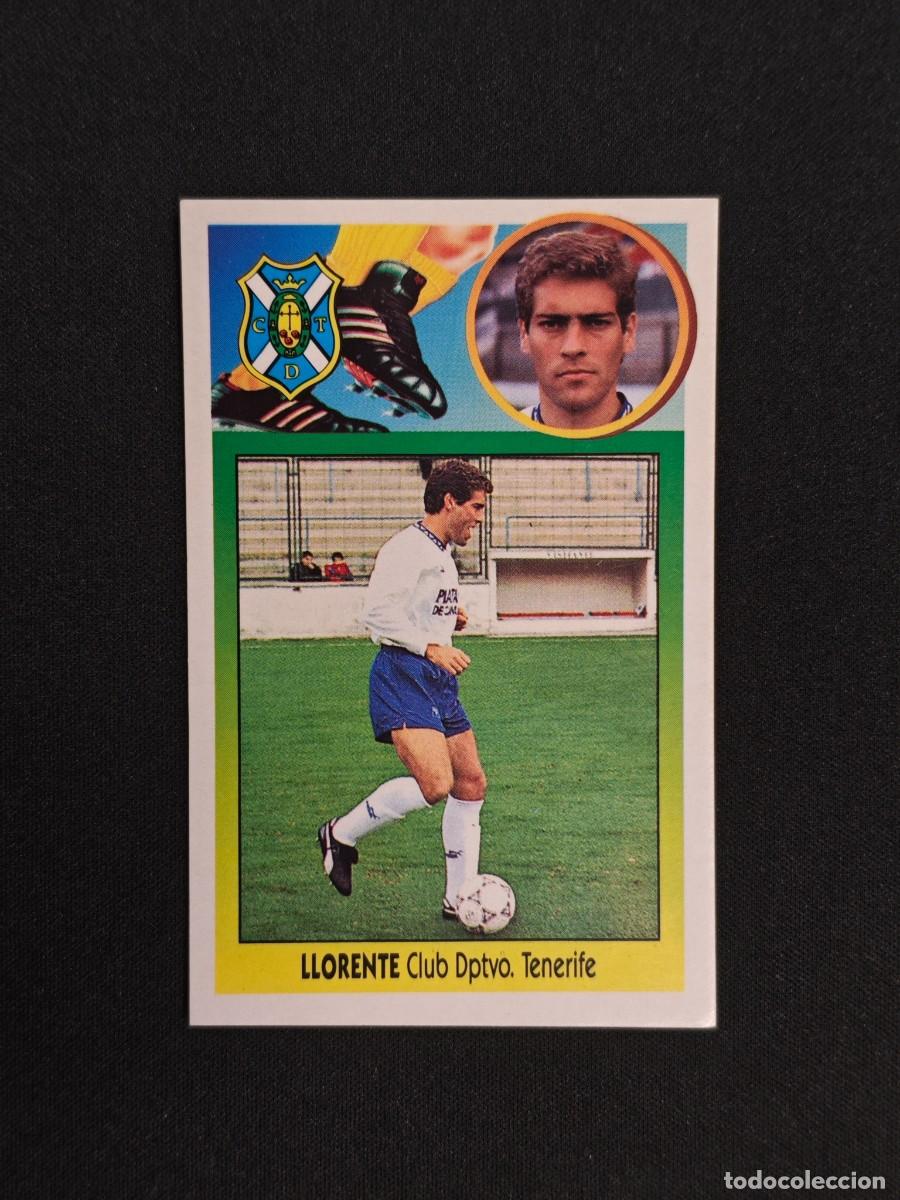 Cromos de F&uacute;tbol: CROMO LIGA ESTE LLORENTE TENERIFE NUNCA PEGADO SIN PEGAR 93 94 1993 1994 RA526