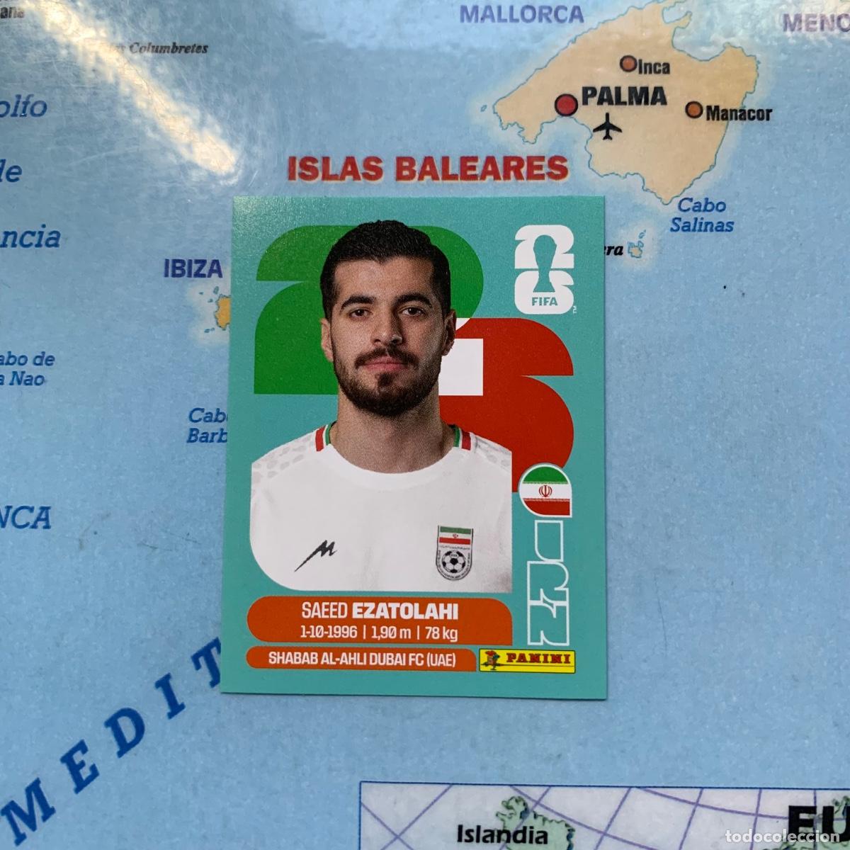 Cromos de F&uacute;tbol: Ir&aacute;n n&uacute;mero 11 cromo panini Mundial Fifa World Cup 2026