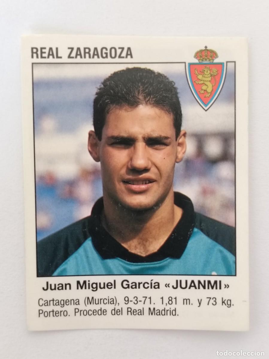 Cromos de F&uacute;tbol: #418 JUANMI (REAL ZARAGOZA) LIGA 93/94 PANINI