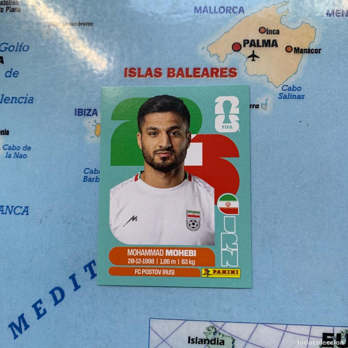 Cromos de F&uacute;tbol: Ir&aacute;n n&uacute;mero 16 cromo panini Mundial Fifa World Cup 2026