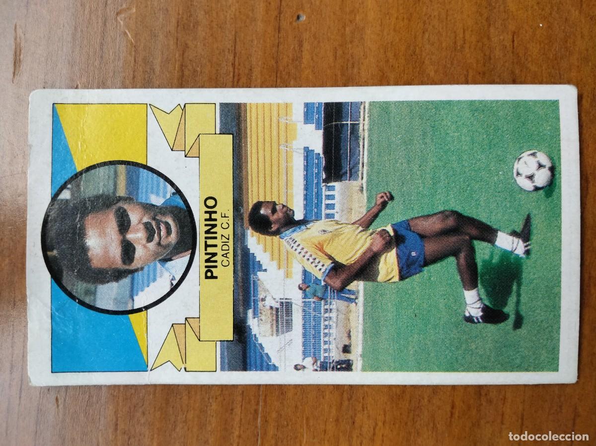 Cromos de F&uacute;tbol: Pintinho C&aacute;diz fichaje bis n 9 cromo &aacute;lbum liga Este 85 86