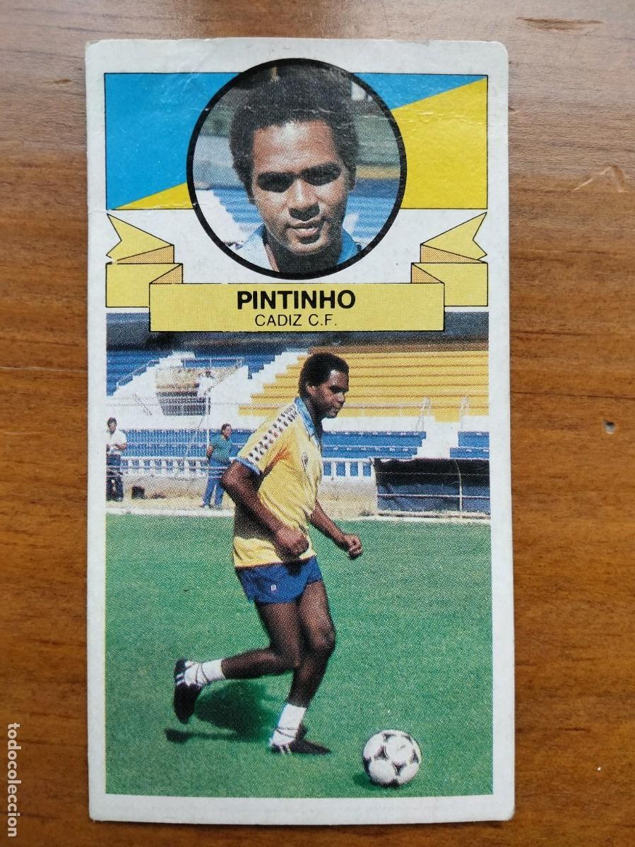 Football Stickers: Pintinho C&aacute;diz fichaje bis n 9 cromo &aacute;lbum liga Este 85 86