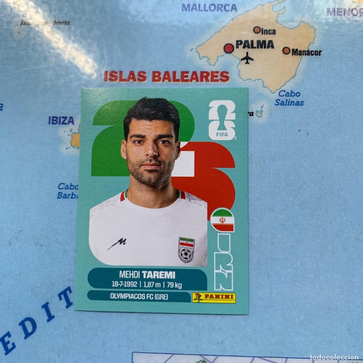 Cartes &agrave; collectionner de Football: Ir&aacute;n n&uacute;mero 18 cromo panini Mundial Fifa World Cup 2026