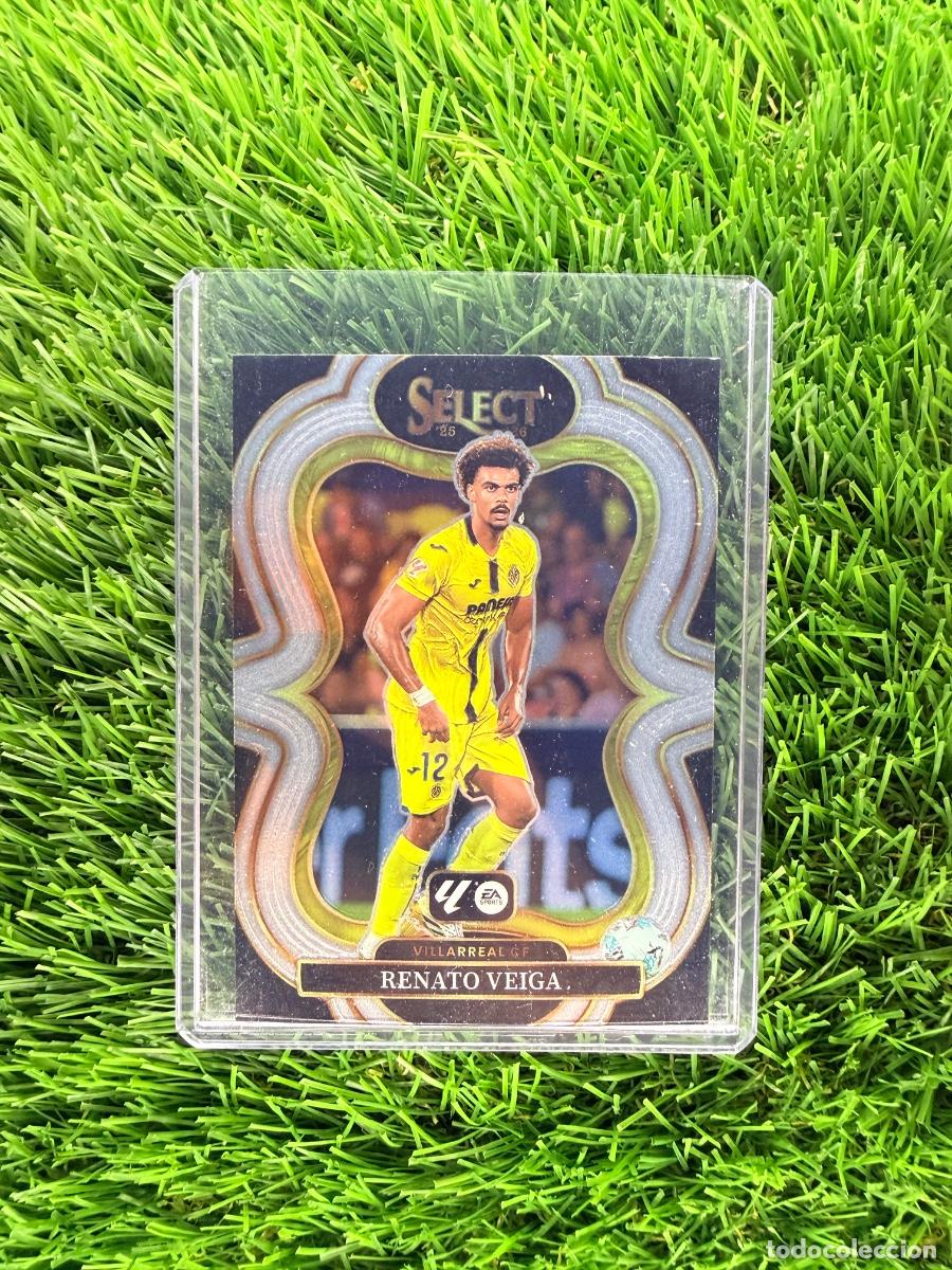 Fu&szlig;ball-Sticker: N&ordm; 137 Renato Veiga Base Mezzanine Villarreal CF Select La Liga 25 26